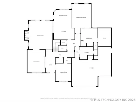 Floorplan - 7813 E 99th Pl, Tulsa, OK 74133 photo 1 of 3