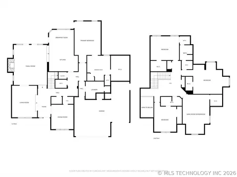 Floorplan - 7813 E 99th Pl, Tulsa, OK 74133 photo 3 of 3