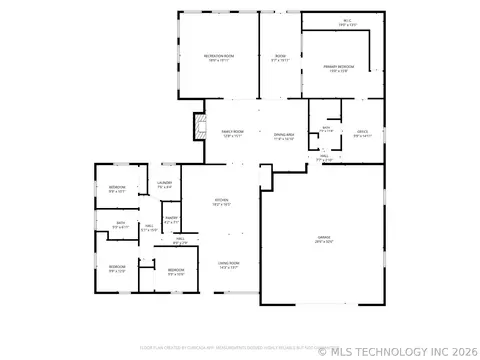 Floorplan - 61050 E 340 Rd, Grove, OK 74344 photo 1 of 1