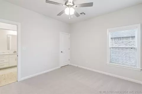 Bedroom - 754 E 149th St S, Glenpool, OK 74033 photo 6 of 13