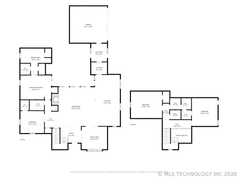 Floorplan - 3319 E 99th St, Tulsa, OK 74137 photo 1 of 3
