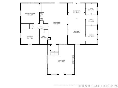 Floorplan - 417082 Mockingbird Ln, Eufaula, OK 74432 photo 1 of 1