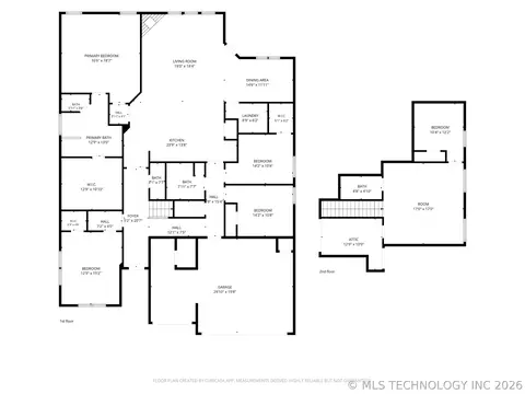 Floorplan - 2016 E 132nd Pl S, Bixby, OK 74008 photo 1 of 3
