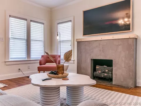 Living - 1906 E 13th St, Tulsa, OK 74104 photo 6 of 11