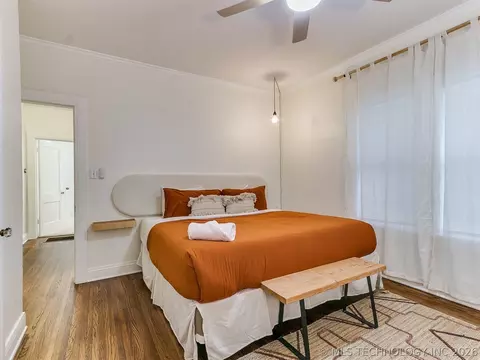 Bedroom - 1906 E 13th St, Tulsa, OK 74104 photo 7 of 11