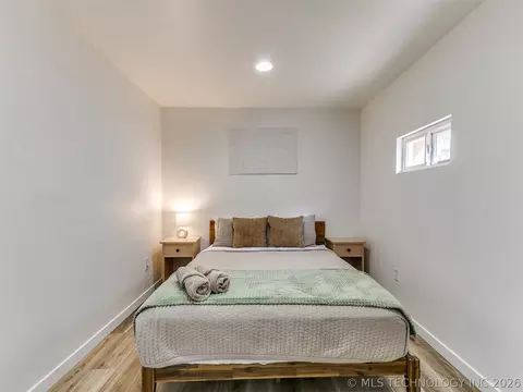 Bedroom - 1906 E 13th St, Tulsa, OK 74104 photo 9 of 11