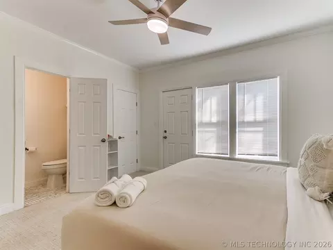 Bedroom - 1906 E 13th St, Tulsa, OK 74104 photo 3 of 11