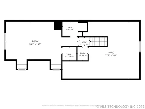 Floorplan - 6121 E 52nd Pl, Tulsa, OK 74135 photo 3 of 3