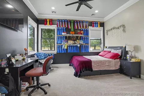 Bedroom - 5105 E 96th St N, Sperry, OK 74073 photo 3 of 5