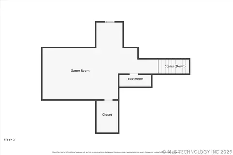 Floorplan - 5105 E 96th St N, Sperry, OK 74073 photo 3 of 3