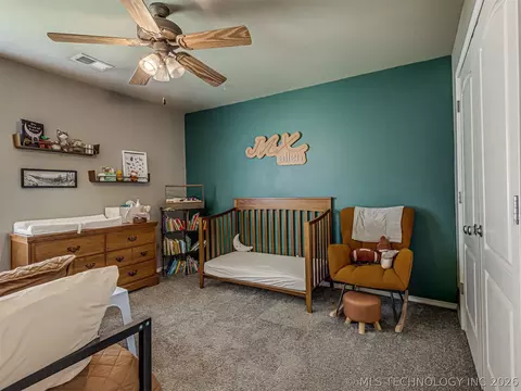 Bedroom - 2012 E Princeton St, Broken Arrow, OK 74012 photo 8 of 10