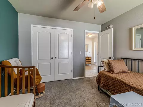 Bedroom - 2012 E Princeton St, Broken Arrow, OK 74012 photo 9 of 10