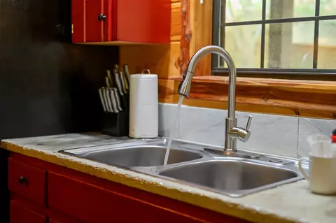 Kitchen - 609 Canoe Rd, Broken Bow, OK 74728 photo 4 of 8