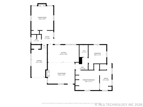 Floorplan - 217 E 34th St, Tulsa, OK 74105 photo 1 of 2