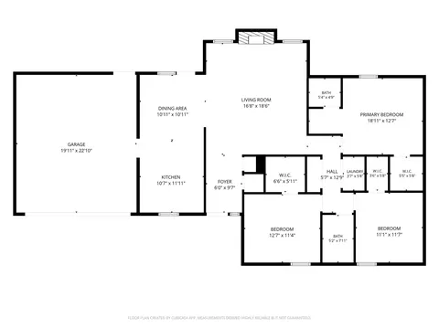 Floorplan - 7629 E 88th Pl, Tulsa, OK 74133 photo 1 of 1