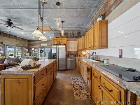 Kitchen - 36656 S 510 Rd, Eucha, OK 74342 photo 3 of 5