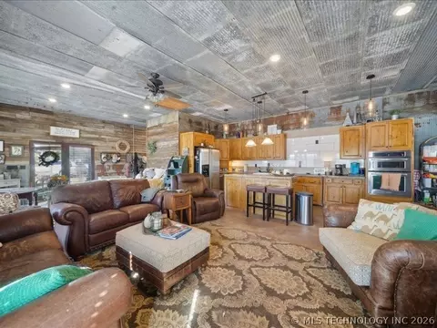 Living - 36656 S 510 Rd, Eucha, OK 74342 photo 3 of 5