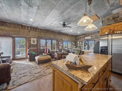 Living - 36656 S 510 Rd, Eucha, OK 74342 photo 4 of 5