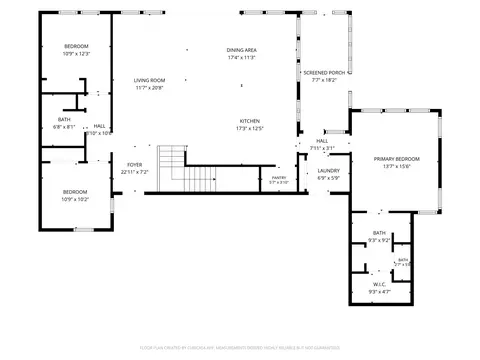 Floorplan - 905 N E St, Eufaula, OK 74432 photo 1 of 3