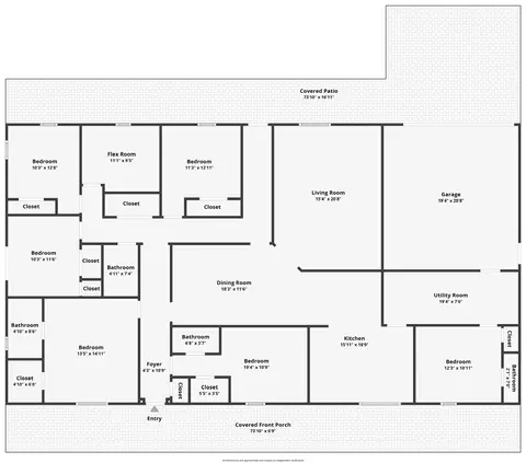 Floorplan - 334169 E 1010 Rd, Harrah, OK 73045 photo 1 of 1