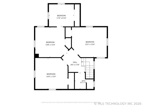 Floorplan - 519 W Forrest Ave, Eufaula, OK 74432 photo 3 of 3