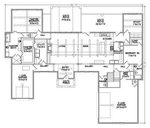 Floorplan - 88 E 165th Pl S, Glenpool, OK 74033 photo 1 of 1