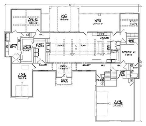Floorplan - 88 E 165th Pl S, Glenpool, OK 74033 photo 1 of 1