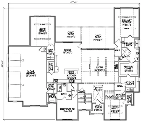 Floorplan - 214 E 164th Pl S, Glenpool, OK 74033 photo 1 of 1