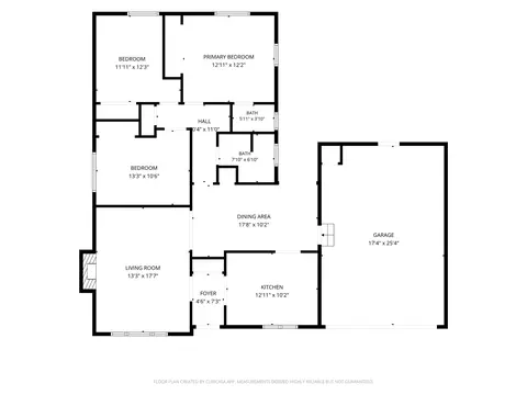Floorplan - 6736 E 28th St, Tulsa, OK 74129 photo 1 of 1
