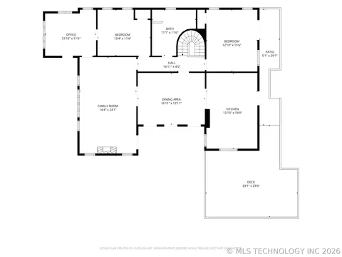 Floorplan - 116 E 26th St, Tulsa, OK 74103 photo 3 of 3