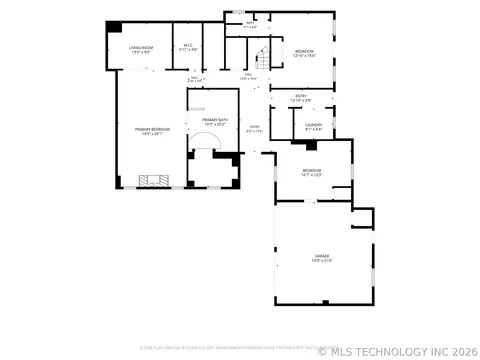 Floorplan - 116 E 26th St, Tulsa, OK 74103 photo 2 of 3