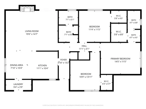 Floorplan - 21504 E 33rd St S, Broken Arrow, OK 74014 photo 1 of 1