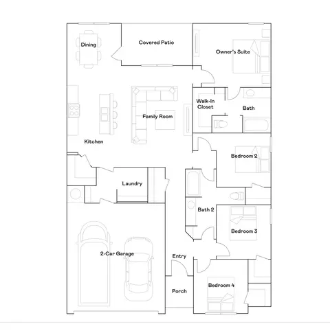 Floorplan - 1612 E Ithaca St, Broken Arrow, OK 74012 photo 1 of 1