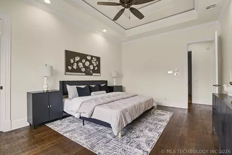 Bedroom - 17743 E Red Hawk Rd, Owasso, OK 74055 photo 2 of 13