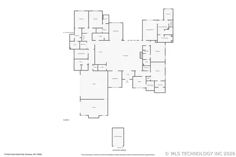 Floorplan - 17743 E Red Hawk Rd, Owasso, OK 74055 photo 1 of 3