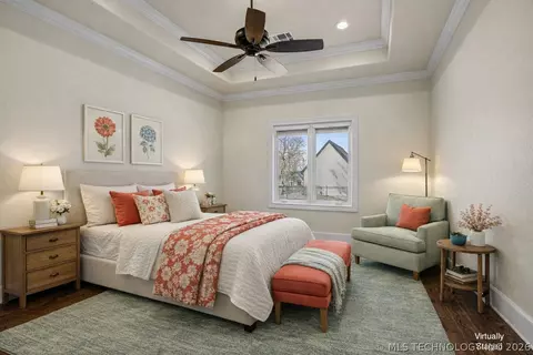 Bedroom - 17743 E Red Hawk Rd, Owasso, OK 74055 photo 13 of 13