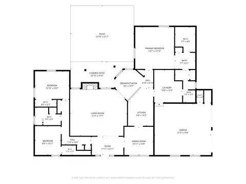 Floorplan - 1405 Willow Brk, Ada, OK 74820 photo 1 of 1