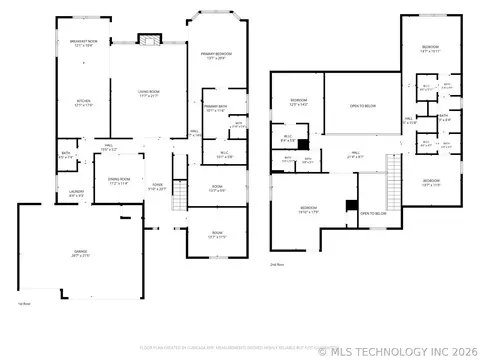 Floorplan - 8752 E 102nd St, Tulsa, OK 74133 photo 3 of 3