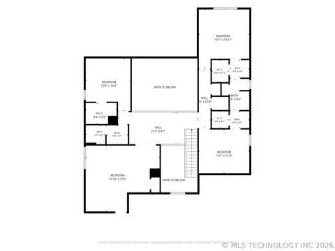 Floorplan - 8752 E 102nd St, Tulsa, OK 74133 photo 2 of 3