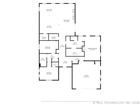 Floorplan - 30733 E 65th St S, Broken Arrow, OK 74014 photo 1 of 1