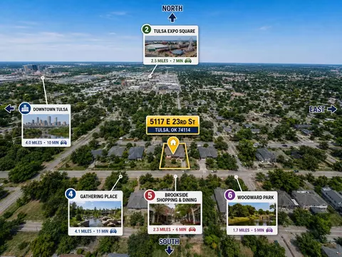 View/Area - 5117 E 23rd St, Tulsa, OK 74114 photo 1 of 1