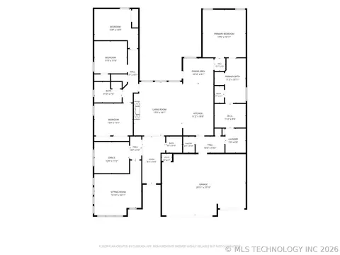 Floorplan - 3624 E 115th Pl S, Tulsa, OK 74137 photo 1 of 1