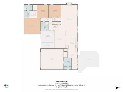 Floorplan - 6213 E 78th Pl, Tulsa, OK 74136 photo 1 of 2