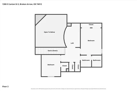 Floorplan - 1300 E Canton St, Broken Arrow, OK 74012 photo 3 of 3
