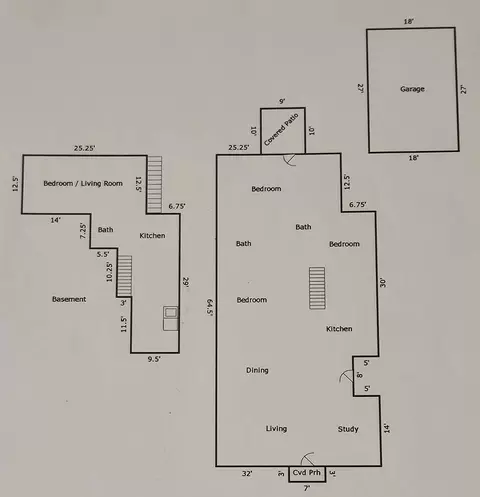 Floorplan - 2120 E 18th St, Tulsa, OK 74104 photo 1 of 1