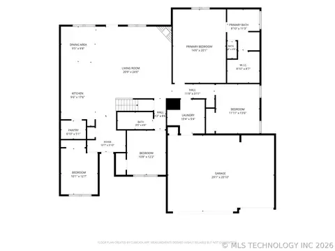 Floorplan - 205 N Phillips St, Skiatook, OK 74070 photo 2 of 3