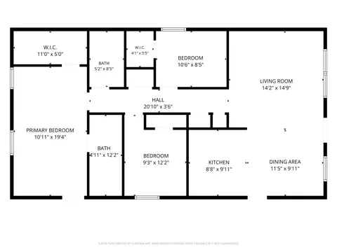Floorplan - 108285 Gar Pl, Checotah, OK 74426 photo 1 of 1