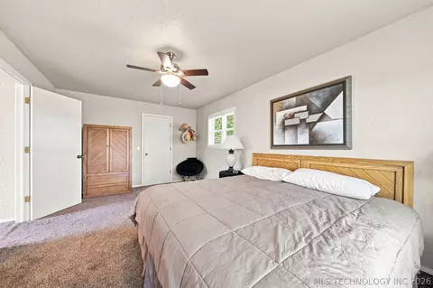Bedroom - 130 Private Road 067, Eucha, OK 74342 photo 3 of 5