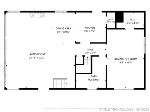 Floorplan - 130 Private Road 067, Eucha, OK 74342 photo 2 of 3