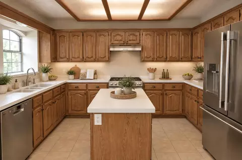 Kitchen - 3209 N 3rd Pl, Broken Arrow, OK 74012 photo 3 of 3